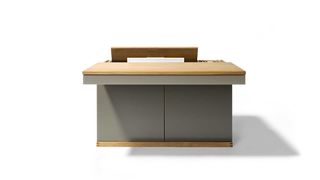 cubus Home office writing desk with monitor lift