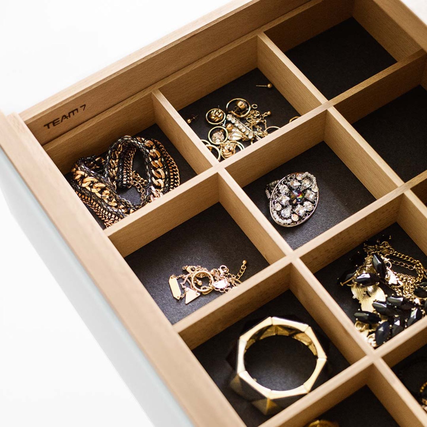 lunetto occasional furniture with drawer organisation for jewellery 