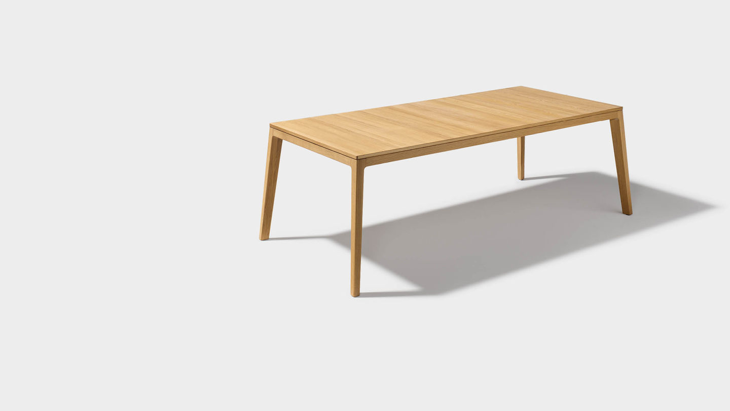 mylon designer dining table in oak