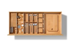 individually designed interiors for kitchen drawers