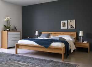 Деревянная кровать „lunetto“ 
