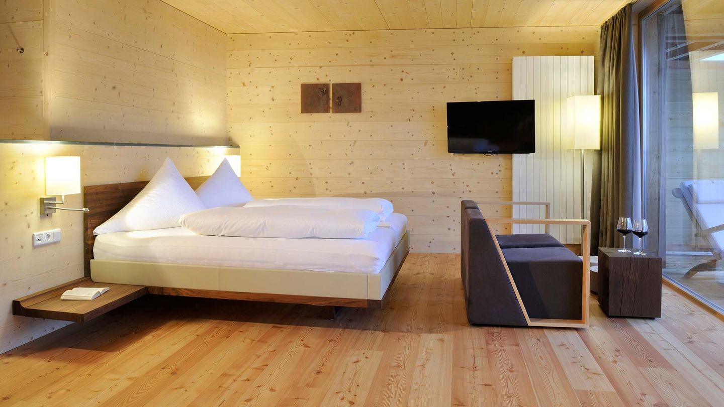 TEAM 7 riletto bed in Hotel Forsthofalm