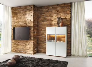 Waldkante wall cladding made of solid wood 