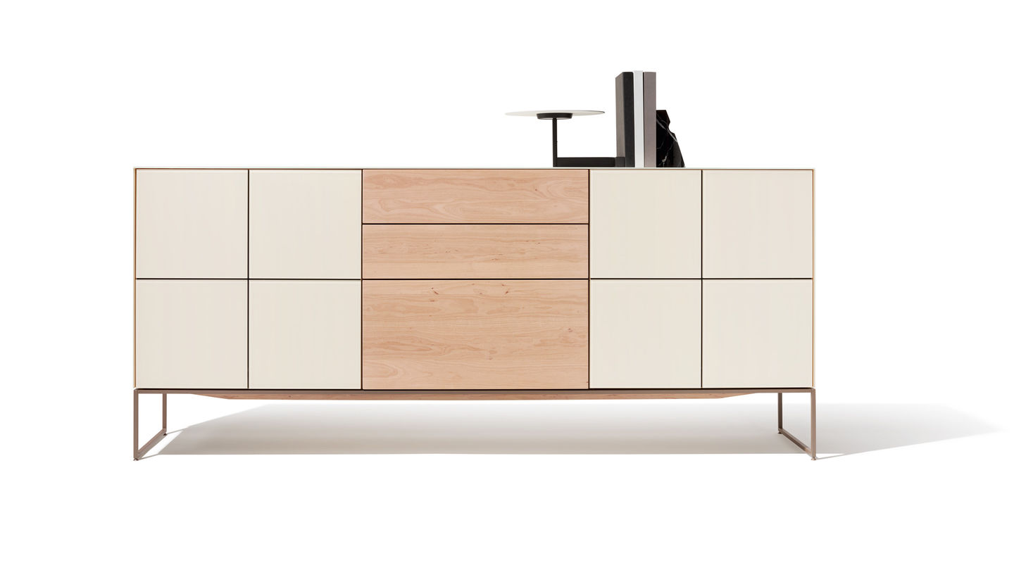 cubus pure sideboard in alder white oil by TEAM 7