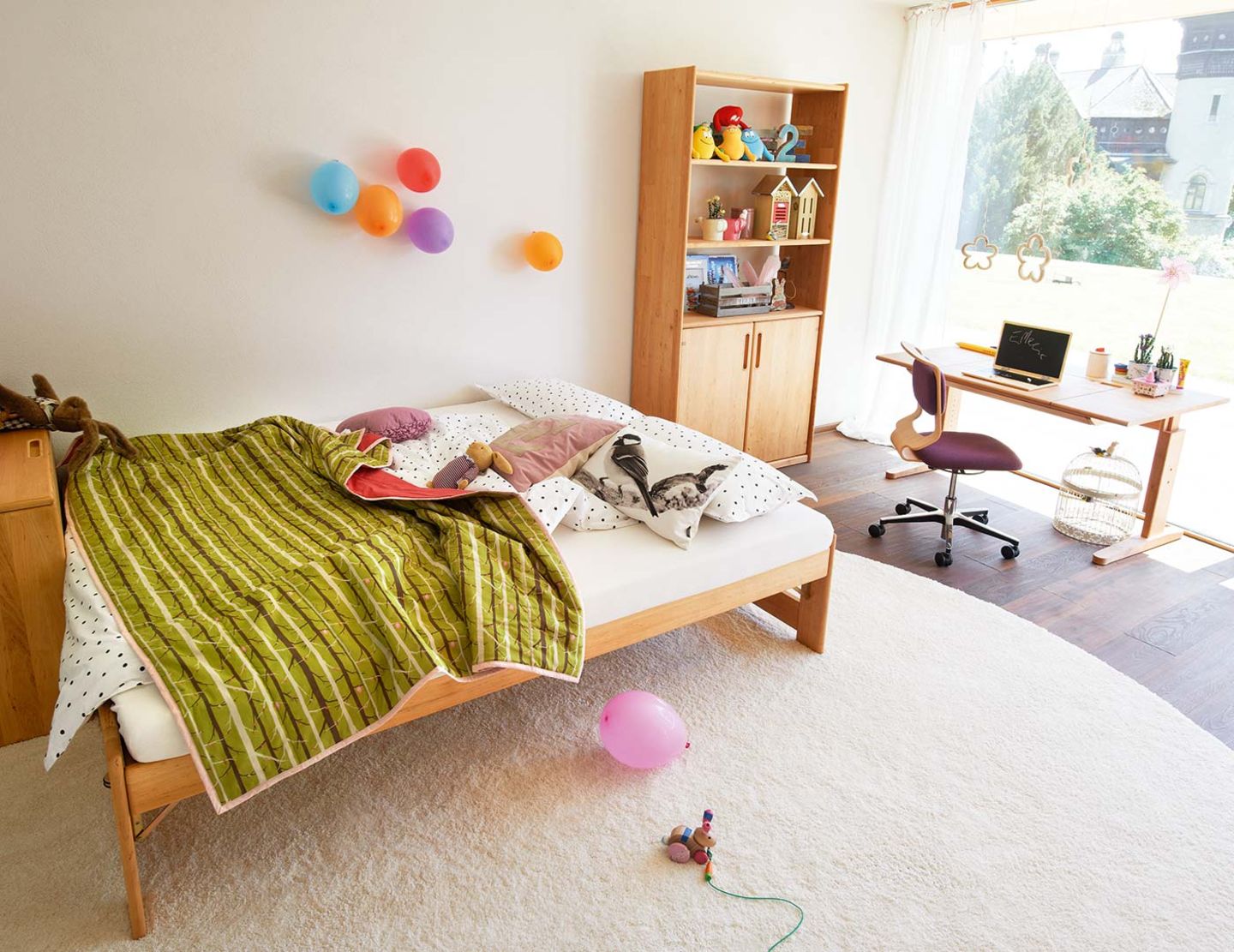 Кровать для подростка „mobile“ в виде тандемного дивана