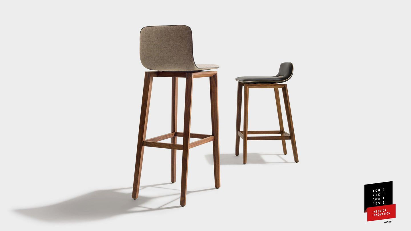 Design award for the TEAM 7 ark bar stool - interior innovation award 2016
