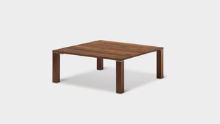 cubus coffee table country cottage style in walnut